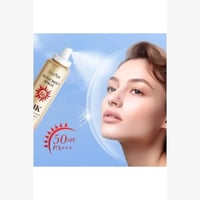 بخاخ واقي من الشمس بالنيكوتيناميد ذهب عيار 24 قيرا...