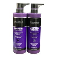 شامبو وبلسم الكيراتين لترطيب وتنعيم الشعر التالف و...