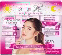 مجموعة تفتيح البشرة الأصلية 100% لتجديد حيوية ونضا...