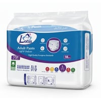 كلوت كبار السن مقاس L عبوة 18 سروال - لوتس