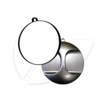 مراة يد دائرية لصالونات التجميل