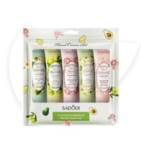 مجموعة كريم اليدين بالورد الطبيعي والفواكة مكونة م...