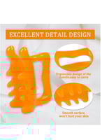 أداة تدليك الظهر الصينية من الراتنج الطبيعي ، تدلي...