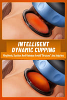 جهاز تدليك ذكي لحجامة أداة تدليك كهربائية 6 مستويا...