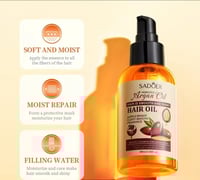 زيت الارجان لتنعيم وتلميع الشعر واصلاح الشعر التال...