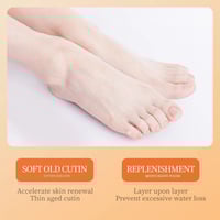 قناع تقشير وتبيض وترطيب القدم بفيتامين سي80مل