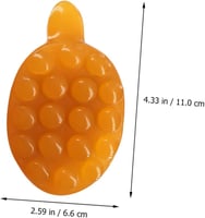 فرشاة تدليك السلحفاة ادوات تجميل دوارة من الراتنج...