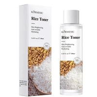 تونر أساسي نقي من الأرز الطبيعي يضيء لون البشرة وي...