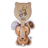 فرشاة خشبية فك تشابك الشعر بوسادة هوائية للاطفال T...