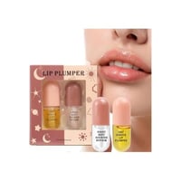 مجموعة العناية بالشفاه ترطيب وتلميع بعمق بالزيت ال...