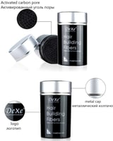 ديكسي الياف تكثيف بناء الشعر للرجال والنساء، اسود،...