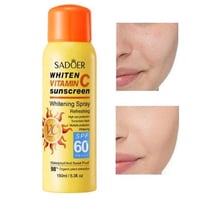 بخاخ تبييض واقي من الشمس بفيتامين C من سادور، حماي...