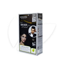 كريم لون الشعر الأسود غامق R12- لا يترك أثر على ال...