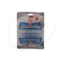 فرشاة تنظيف الاظافر بقبضة بلاستيك