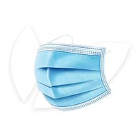 قناع وجه للاستعمال مرة واحدة بـ 3 طبقات طقم من 50...