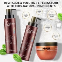 نوسبا مجموعة العناية بالشعر التالف لتنعيم وترطيب ا...