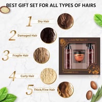 نوسبا مجموعة العناية بالشعر التالف لتنعيم وترطيب ا...