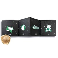 أبيض أسود " أهلا بالحيوانات, أهلا بالألعاب "