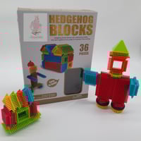 hedgehog blocks 36pc