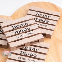 1078 كوستر خشبي home made