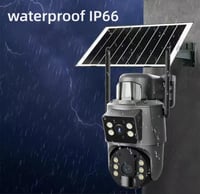 كاميرا مراقبة بالطاقة الشمسية مزودة بمدخل شريحة 4G...