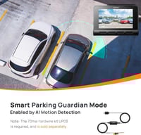 كاميرا سيارة داش كام امامية وخلفية A810 بدقة 4K من...