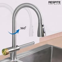 خلاط مطبخ مع شلال ستانلس استيل