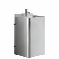 مغسلة ستيل برميل مربعه NE-12201