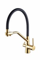 خلاط مجلى مطبخ مع فلتر ذهبي NE-16129 2G