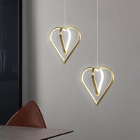 ثريا قلوب مودرن فاخر أحادي وثلاثي