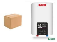 سخان مياة فوري الكتروني ابيض ويجو عدد 6 حبات