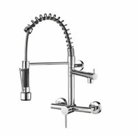 خلاط مطبخ جداري اوتوماتيك سحب سستة مودرن فضي NE-16...