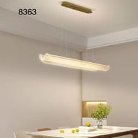 ثريا لد مموج انيق ثلاث اضاءات 120 سم