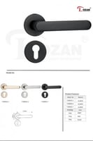 يد باب مفصول من لوزان عدة ألوان مقوسة