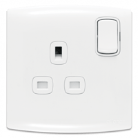 فيش 13 امبير بمفتاح كلاسيك الجديد الف من الفنار