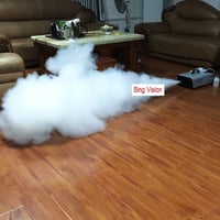 مكينة دخان قوة الدفع 1500 واط تعمل بالريموت من سيت...