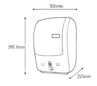 وراقة مناديل استشعار كهرباء و بطارية