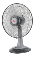 مروحة كهربائية جلاسي اسود رمادي HTM