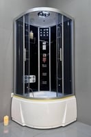 كبينة شاور بخار ابيض 90*90 سم