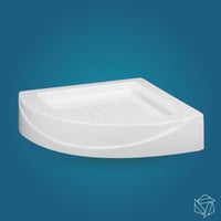 حوض قدم 70*70 شاور اكريلك وطني