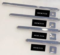 ماسورة دش سقف كروم مقاسات