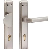 يد باب شقه ثابت متحرك فضي 10000033-6