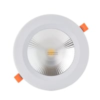 كشاف كوب اطار ابيض 10 سم 10 وات