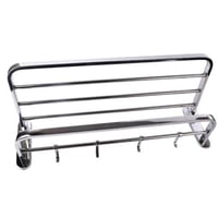 رف مناشف فاخر لون كروم