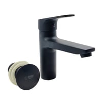 خلاط مغسلة اسود إيطالي RHINO