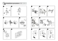 وجه خلاط دش خطين مربع فضي 38 مخفي BRONZO
