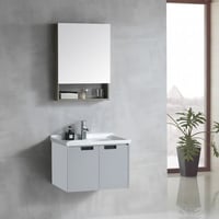 مغسلة دولاب مع مراية خشب بلايوود Y9004 60cm