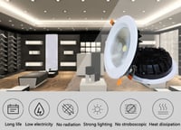 كشاف كوب 14 سم 15 وات ام باور