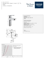 خلاط مغسلة كروم اتوماتيك باو اج جروهي