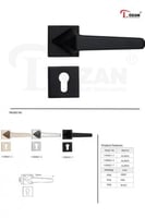 يد باب مفصول من لوزان عدة ألوان مثلث